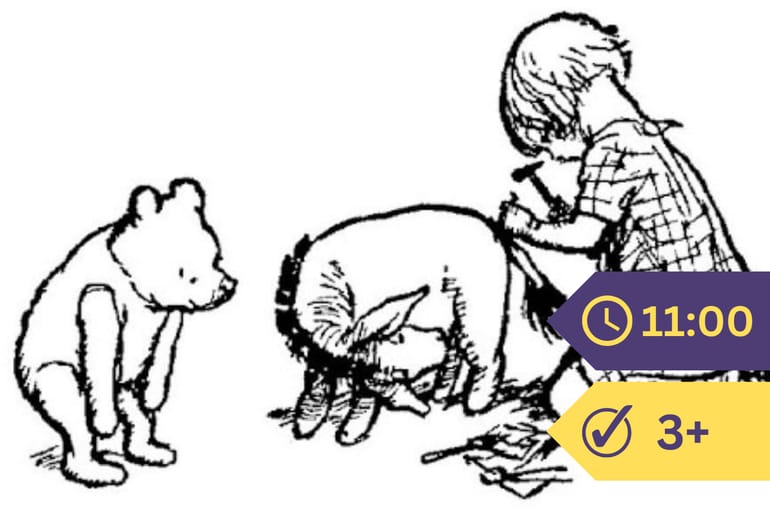 Eeyore Loses A Tail And Pooh Finds One