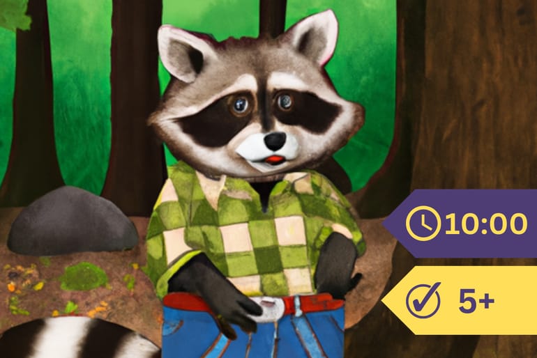 The Plaid Trousers Of Mr. Raccoon